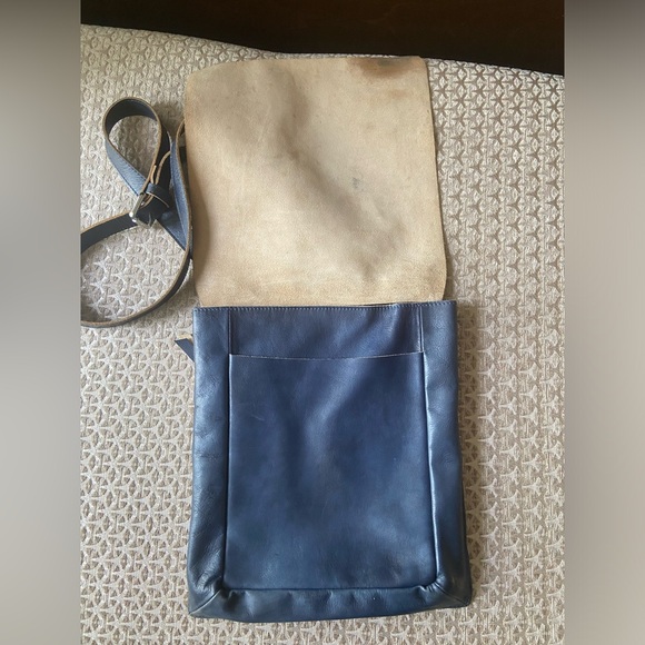 Carlo Cecchini leather bag made in Italy Roma - Picture 3 of 12